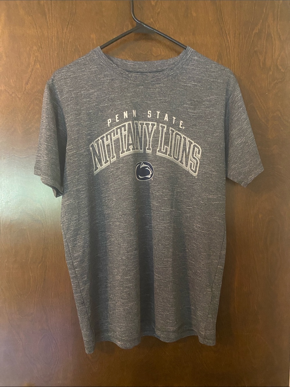 Penn State Nittany Lions Heather Gray Graphic Tee